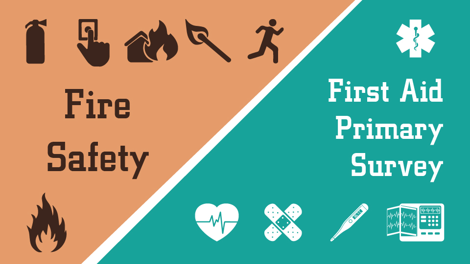 First Aid and CPR& fire safety training