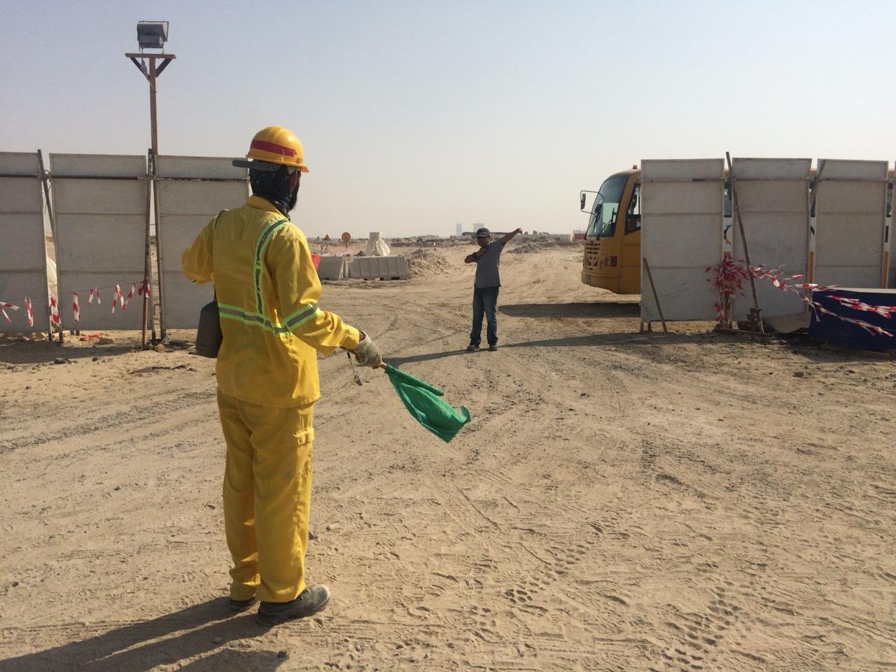 Flagman training