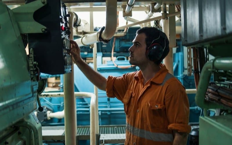 Maintenance and repair of marine electrical equipment technician