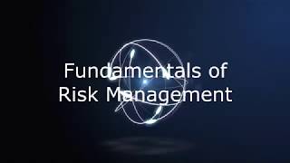 Fundamentals Of Risk Management
